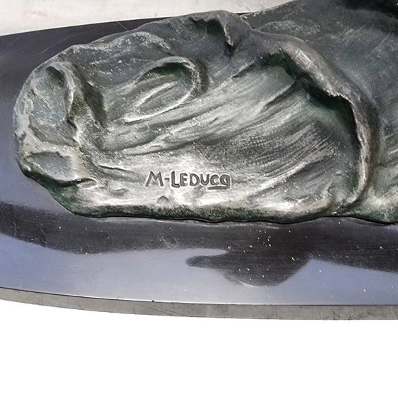 Art Deco Albatross Sculpture Marcel Leducq – Marble (photo 8 of 8)