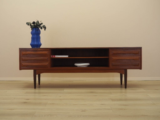 Credenza danese in teak con ripiani estraibili e cassetti, anni '70 – dressoirs, Wood (photo 2 of 18)