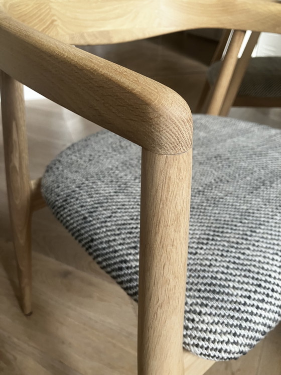 6 sedie da pranzo Strata di Melchior Interieur – Textile, Wood (photo 6 of 9)