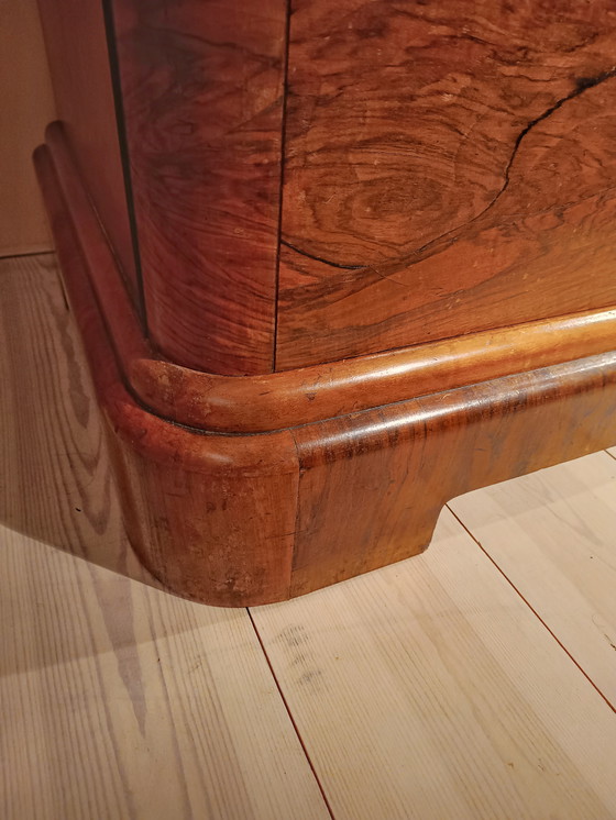 Image 1 of Art Deco Walnoot Dressoir Jaren '30