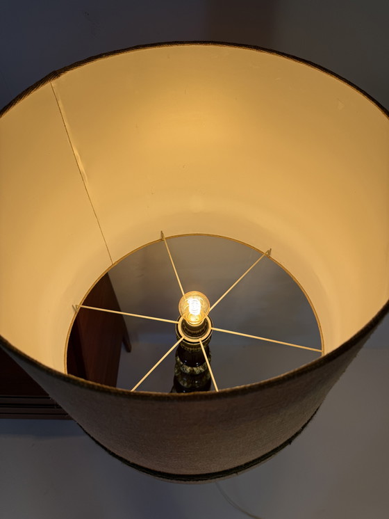 Image 1 of Lampadaire bulle vintage en céramique, Kaiser Leuchten '60