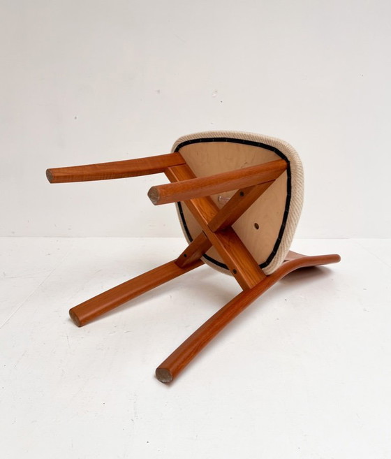 Image 1 of Set di 4 sedie di design danese di Gramrode degli anni '70