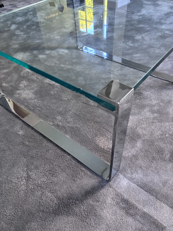 DRAENERT 1022 CLASSIC – Peter Draenert – Primo esemplare del 1969 – Tavolini da caffè, Glass, Chrome (photo 3 of 11)
