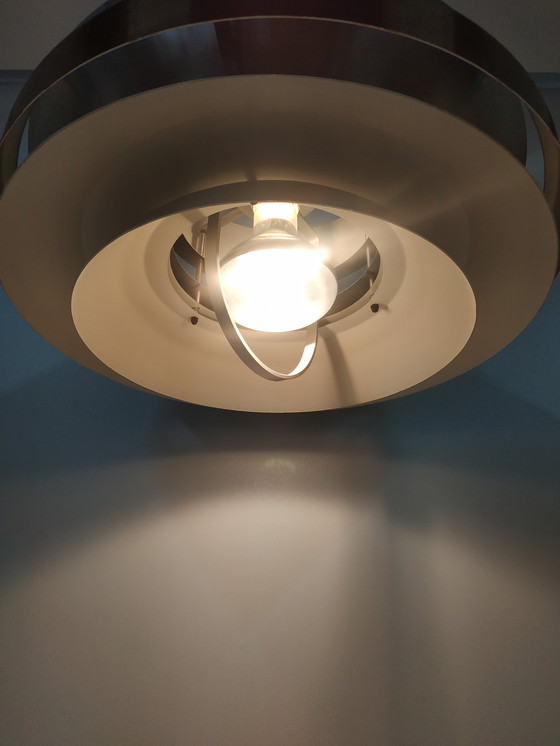 Image 1 of Scandinavian style ceiling design ring lamp by Herda, 60-70s (adjustable in height)
