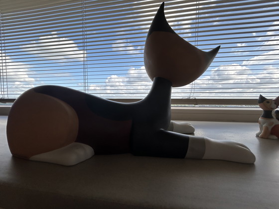 Image 1 of Goebel R. Wachtmeister Nero grote en kleine kat 