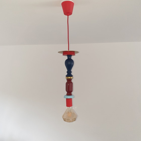 Image 1 of Suspension lumineuse/  totem " bella contemporaine