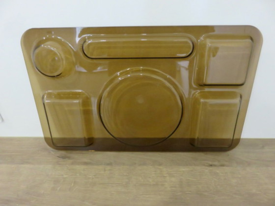 Set of 3 Luigi Massoni design trays for Guzzini, Italy, 1970 – Decorative Objects, Polyester (photo 7 of 7)