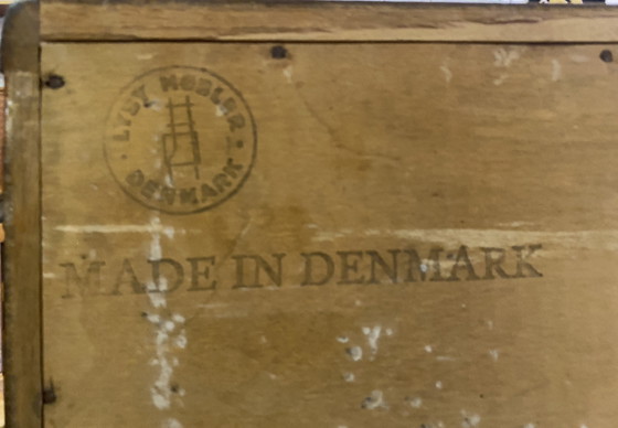 Image 1 of Buffet haut en teck danois de Lyby Mobler, années 1960