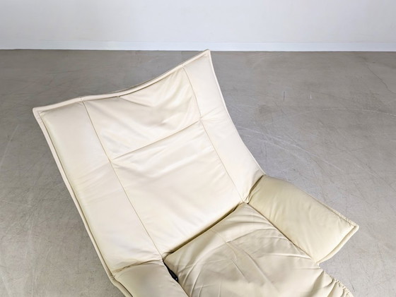 Image 1 of Cassina Veranda Sessel 1980 Vico Magistretti leder hell Design