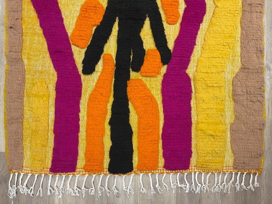 Image 1 of Alfombra Azilal en tonos naturales - 266 cm x 171 cm