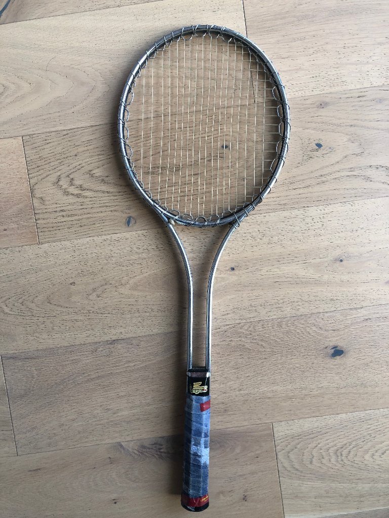 Raquette De Tennis Vintage MADISON - Acier Chromé - Années 70/80 - Adulte
