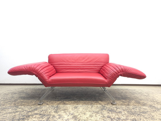 Image 1 of De Sede ds 142 Winfried Totzek Designersofa Designersessel Chair Sofa rot