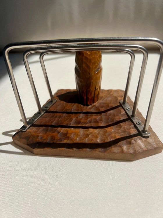 Vintage Owl Letter Holder Wood Carved Mid Century Letter Holder Hand Carved Owl Desk Organizer Retro (photo 9 of 9)