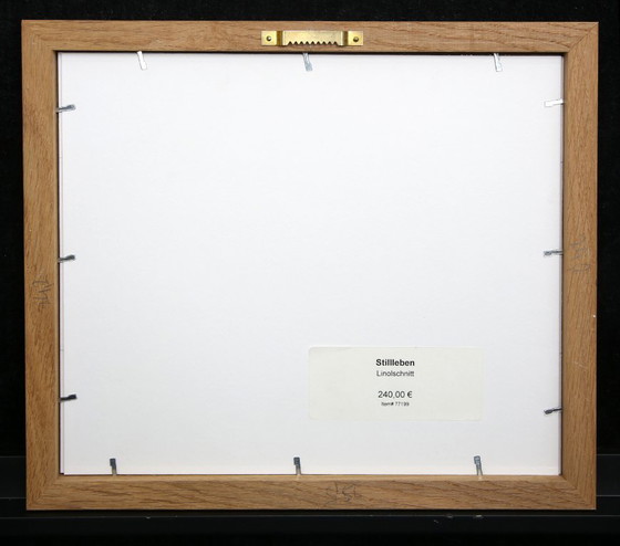 Image 1 of Teuber, Hermann - Nature morte - linogravure - encadrée - monogrammée