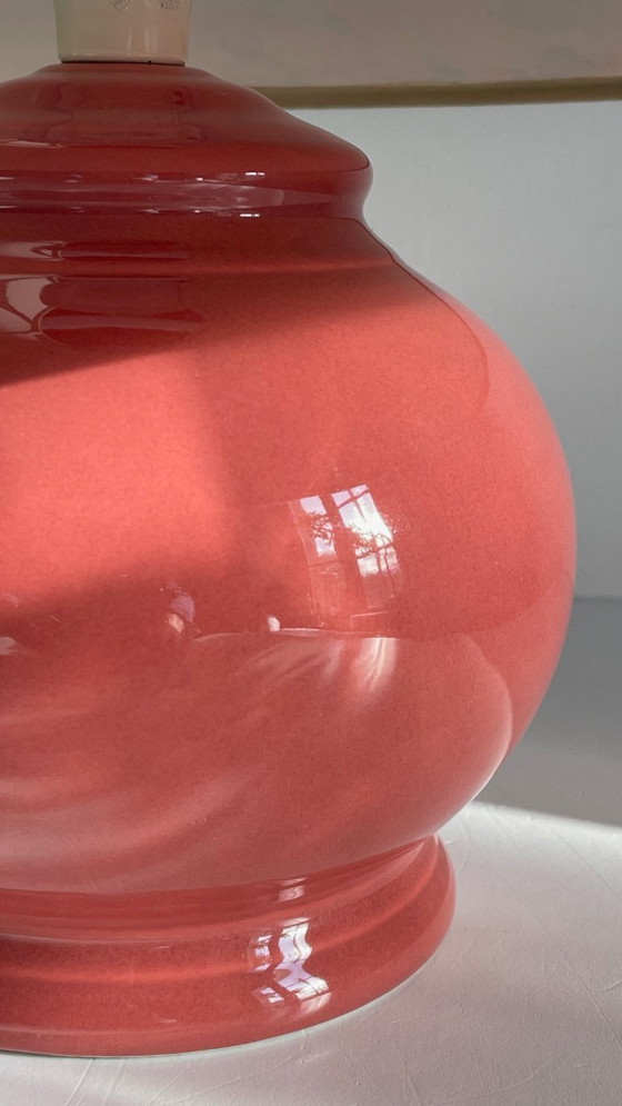 Image 1 of Vintage Ceramic Leopard Lamp