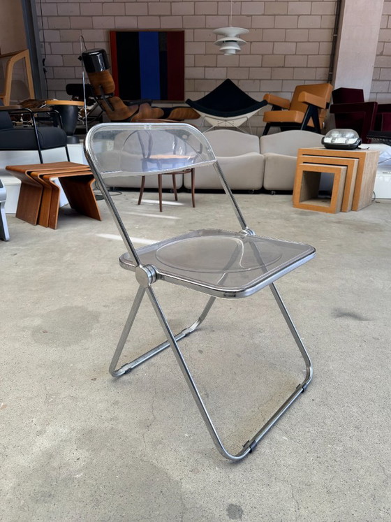 Chaise pliante Anonima Castelli Plia, Giancarlo Piretti – Chaises pliantes, Métal, Plastique (photo 2 of 11)