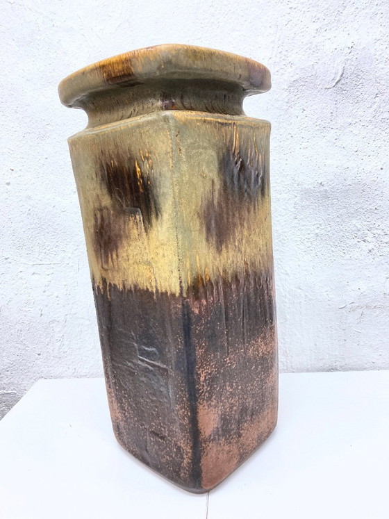 Image 1 of Large vase, studio ceramic by Steuler, design by Heiner Balzar, 50 cm high, 1960s/70s