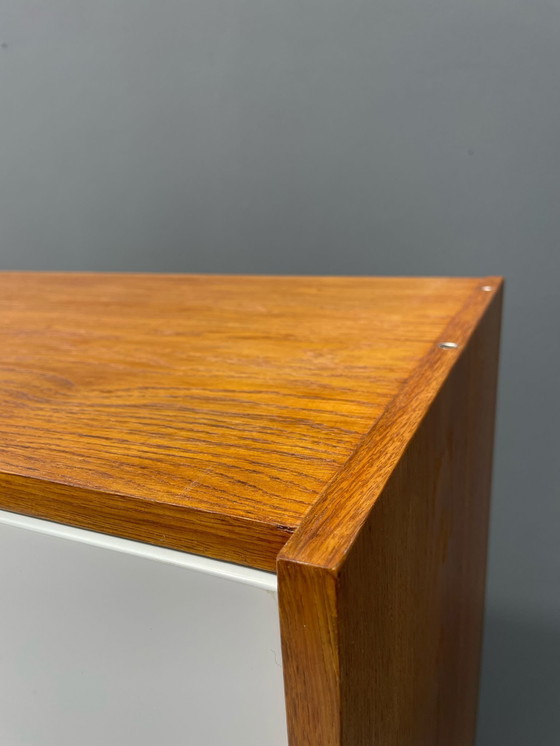 Image 1 of U-450 kast in eiken van Jiří Jiroutek voor Interiér Praha, Tsjecho-Slowakije, jaren 1960