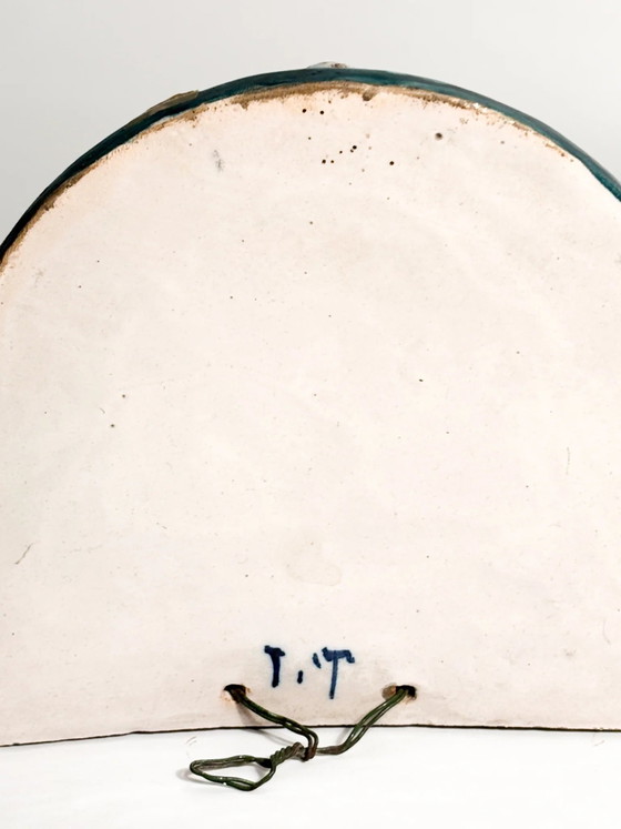 Handbemaltes Keramikregal aus Faenza, Anfang des 20. Jahrhunderts – Dekorative Objekte, Ceramic (photo 14 of 15)