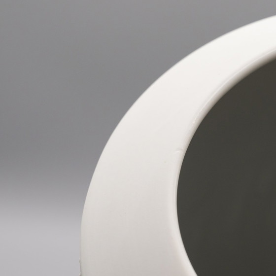 Image 1 of Rare CUNO FISCHER Hutschenreuther Bisque Porcelain Floor Vase 1969 H33cm D21cm