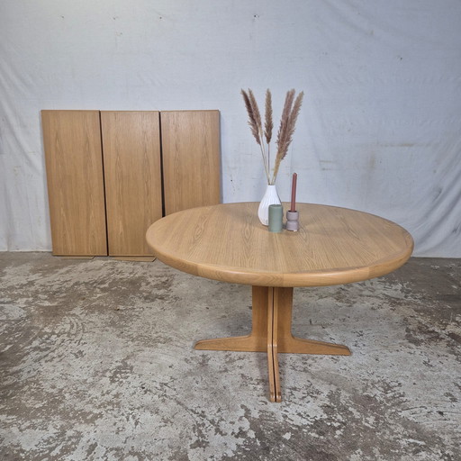 XXXL (280cm !) VV Møbler table extensible danoise vintage chêne