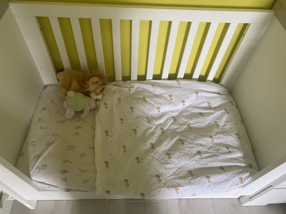 Image 1 of Combi Ledikant - Commonde Futura bed met een Kadolis matras 