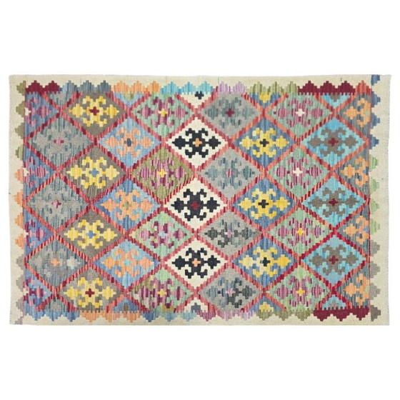 Kilim estilo Maimana antiguo 187x123cm – Alfombras, Wool (photo 3 of 5)