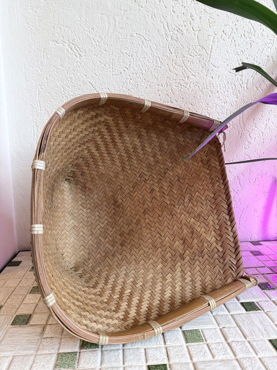 Image 1 of Vintage mand - Plantenhanger 