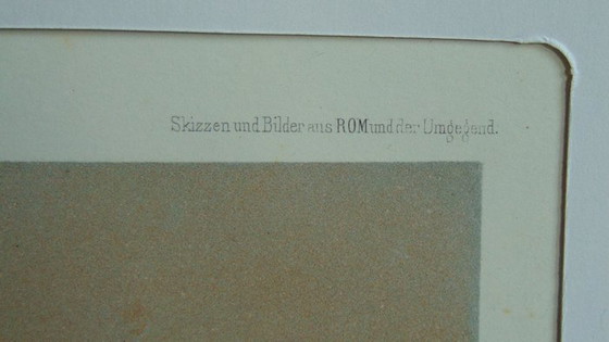 Image 1 of Karl Lindemann-Frommel (1819-1891) Lithographie Rom