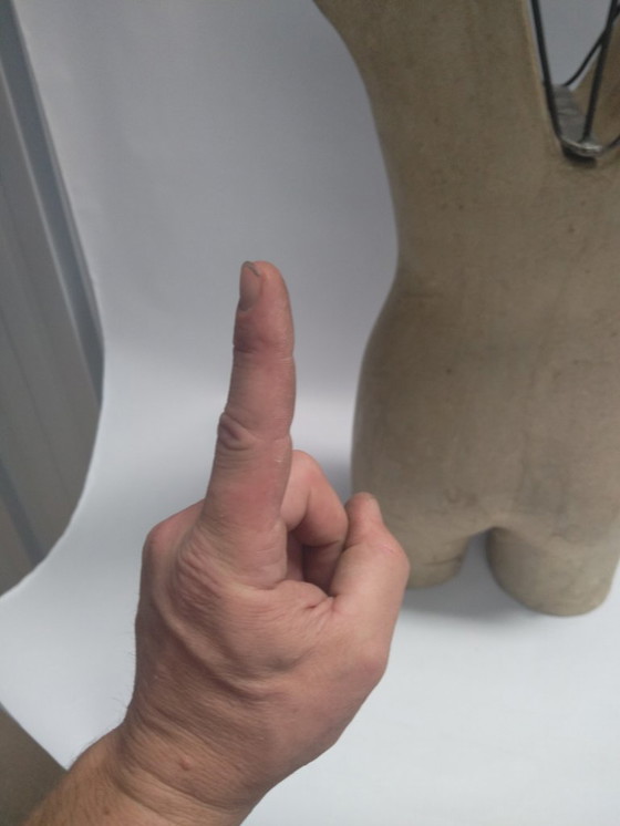 Image 1 of Torsos de maniquí con abertura en V - juego de 3