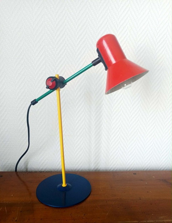 Image 1 of Lampada Veneta Lumi stile Memphis 1980