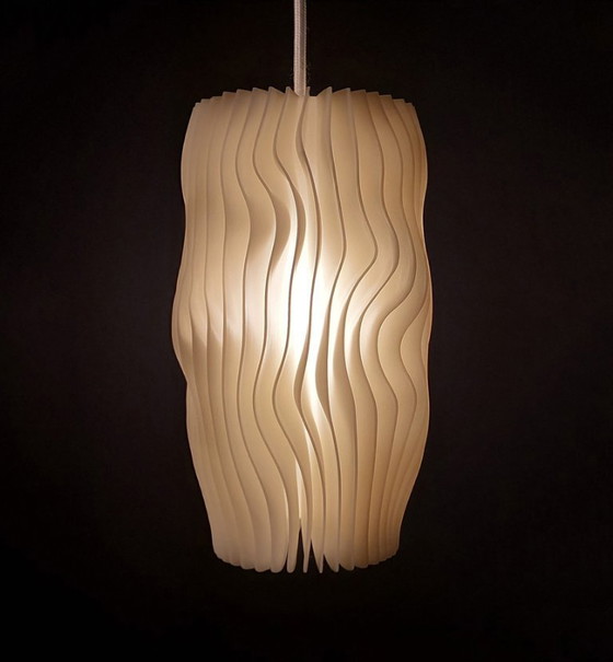 Image 1 of Morandi® 'Lamella' Lampe suspendue Blanc