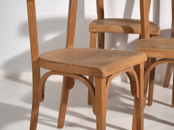 Chaises Thonet style vintage (c.1940). Lot de 4 pièces #2 – Chaises de salle à manger (photo 20 of 40)