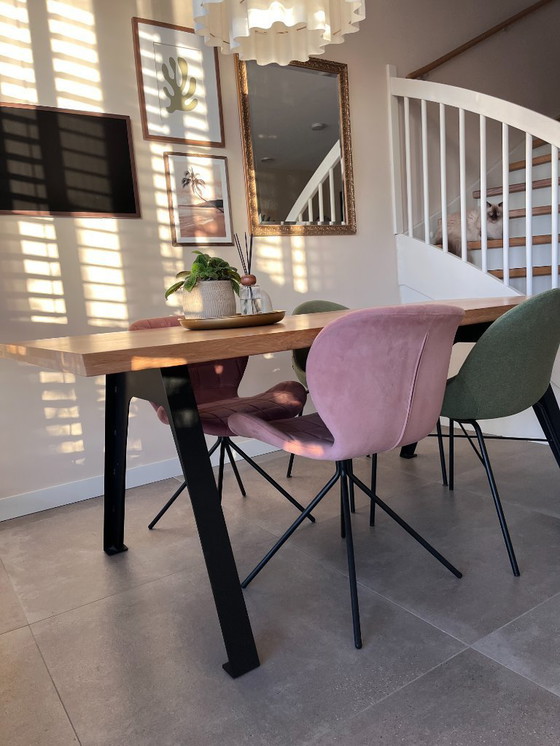 Image 1 of Esstisch „Homestock“ (Specht), helle Eiche, 90 cm x 200 cm