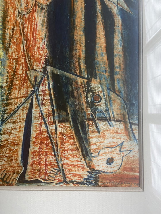 Image 1 of Rajne Dangova pastel / tiza en marco