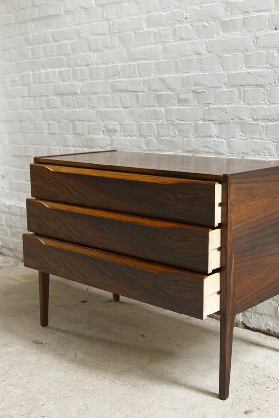 Image 1 of Rosewood Chest of Drawers, Model 34, Kai Kristiansen by Aksel Kjersgaard, 1960's