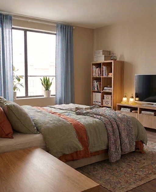 Green tulip table lamps