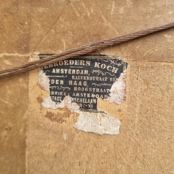 Image 1 of antiek 19e eeuw schilderij Charles J. Hagberg (American Illinois 19e/20e eeuw) sepia zeegezicht