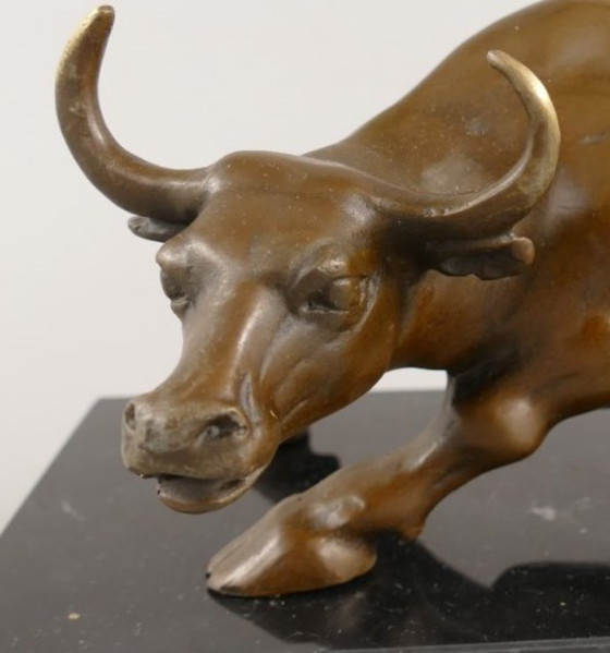 Image 1 of Statua in bronzo del toro di Wall Street