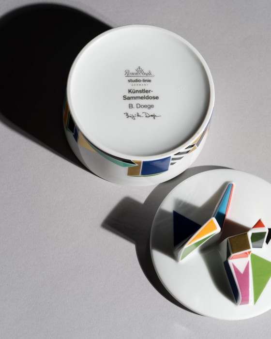Image 1 of Rosenthal Studio-Line Artist Caja de porcelana Künstler-Sammeldose No. 2 B. Doege