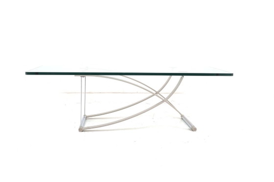 Image 1 of Rolf Benz 1150 Couchtisch Beistelltisch Tisch Glas 140 cm