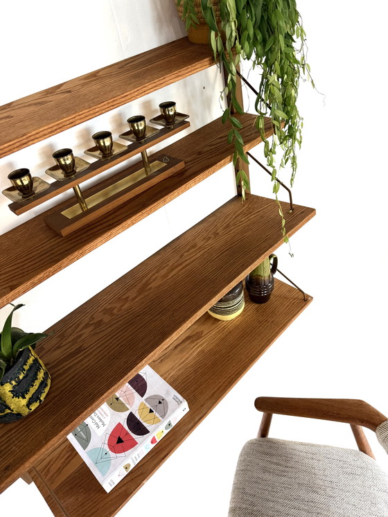 Image 1 of Vintage Danish teak wall system '60