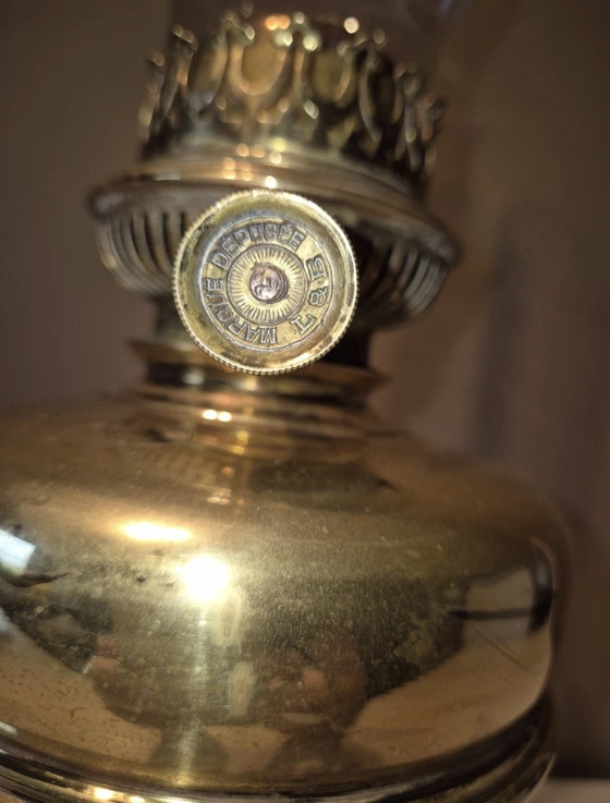 Image 1 of Magnifique lampe à pétrole Lempereur & Bernard