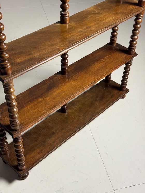 Image 1 of French-made reel-to-reel bookcase, 1950