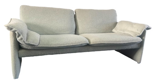 Banc Leolux d'occasion. Plus de 20 ans, mais en bon état. – 2 zitsbanken, Textile