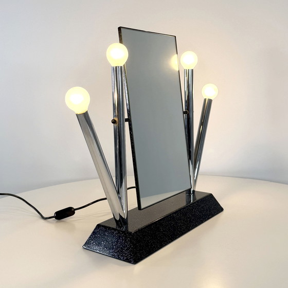 Image 1 of Miroir de table Yucca par Anna Anselmi pour Bieffeplast, 1980
