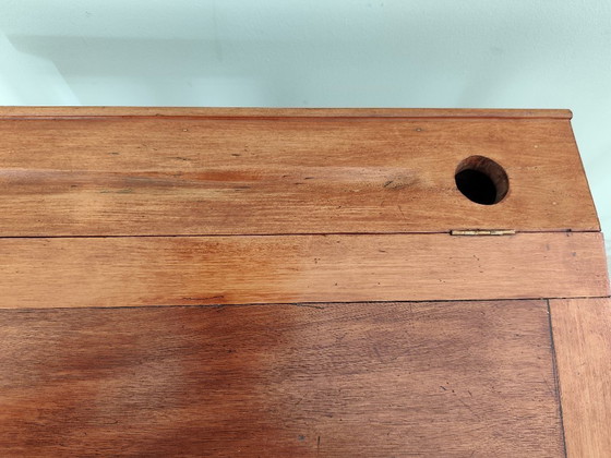 Image 1 of antiker Schulschreibtisch