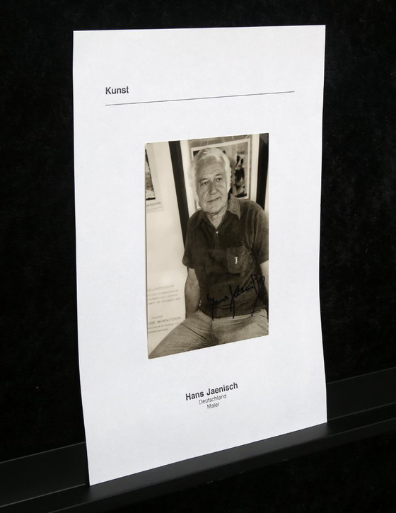 Image 1 of Jaenisch, Hans - Fotografía - firmada a mano
