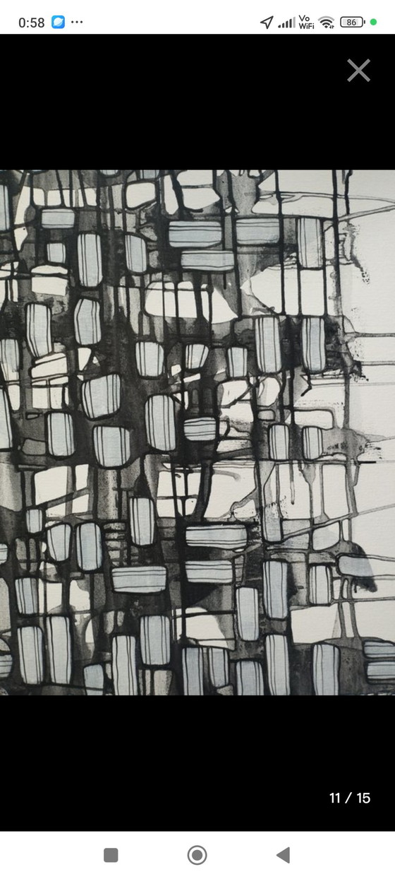 Image 1 of Natia Antadze Abstract Composition XXL