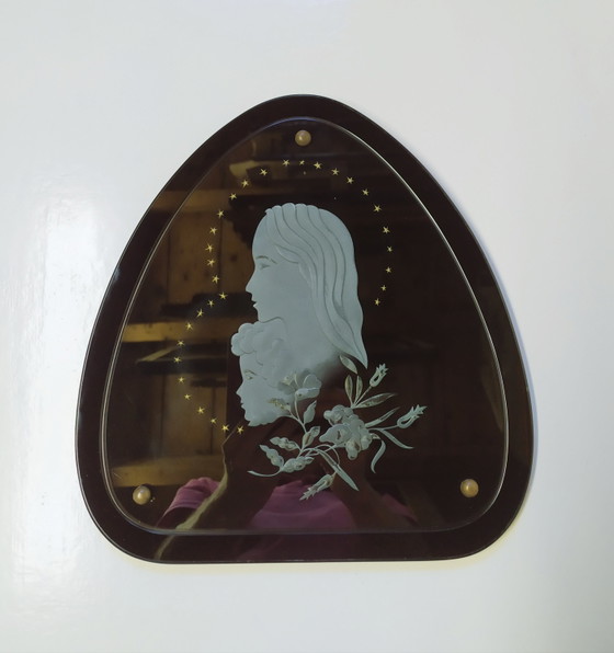 Fontana Arte Luigi Brusotti Madonna, 1950. – Mirrors, Glass (photo 4 of 6)